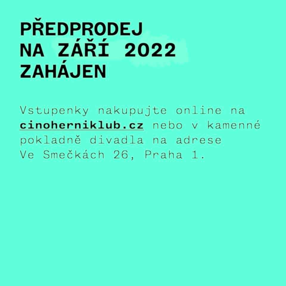 Předprodej září 2022