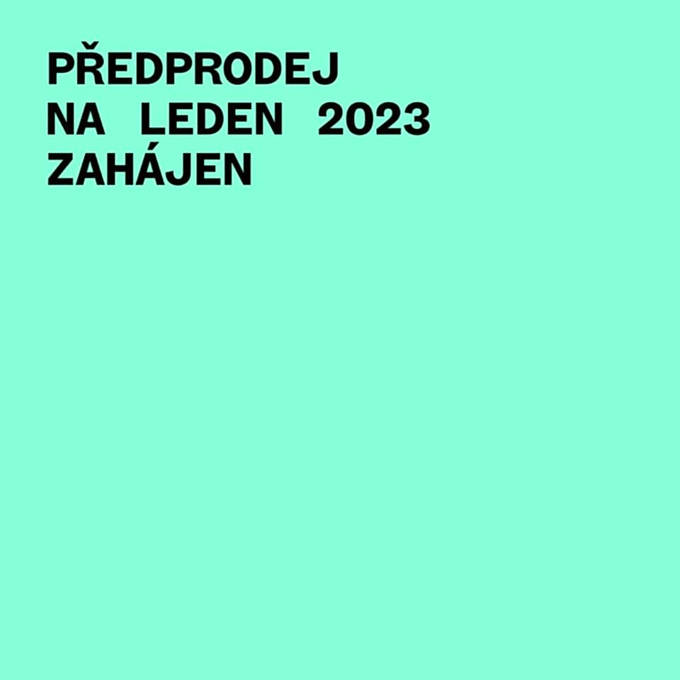 Předprodej leden 2023